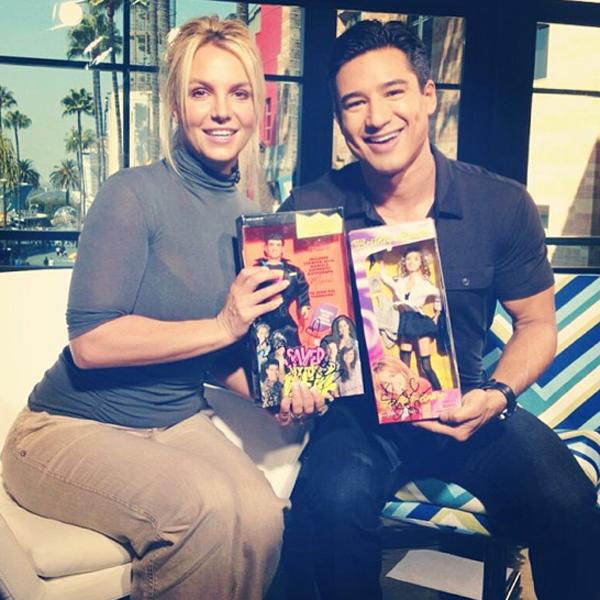 Britney Spears Mario Lopez