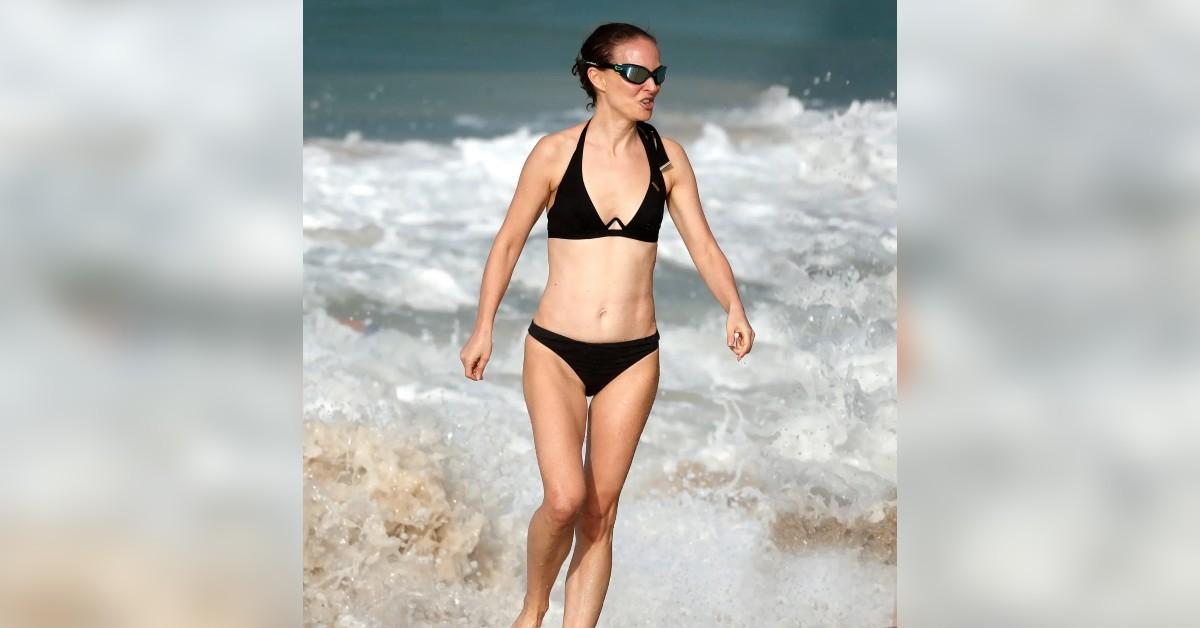 natalie portman bikini beach