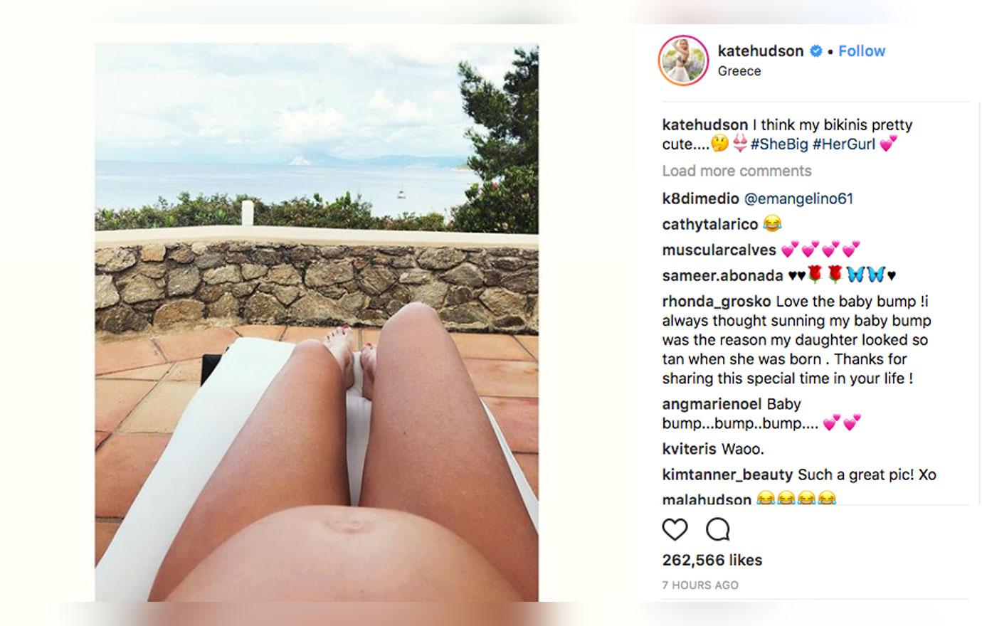 Pregnant kate hudson cant find bikini bottoms 1