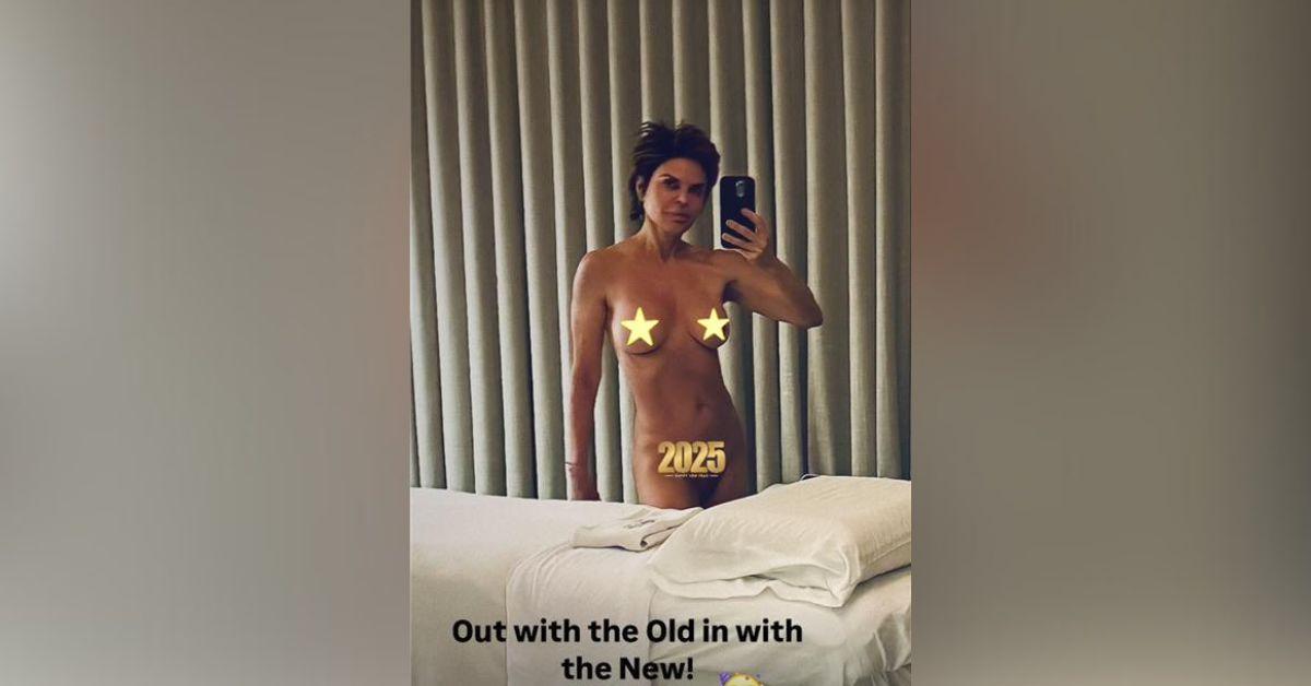 lisa rinna bares all in bold new years post