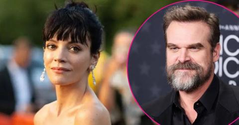 Photo of Lily Allen and David Harbour