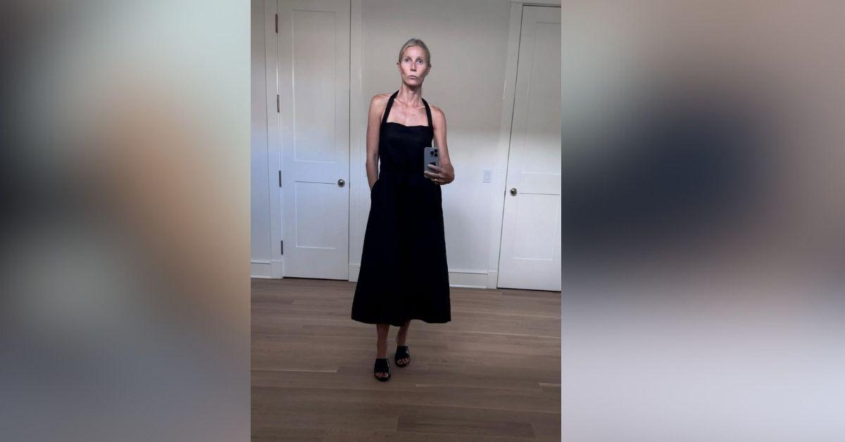 image of The actress said the look was inspired by her podcast guest.