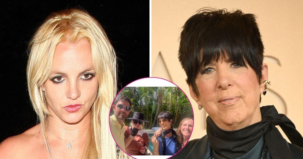 britney spears diane warren rare outing