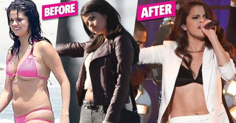 Selena gomez weight loss gain bikini fat shamers