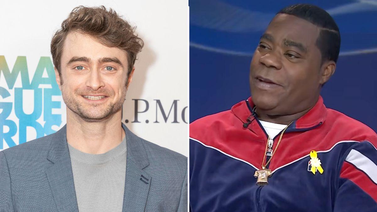 Photo of Daniel Radcliffe and Tracy Morgan