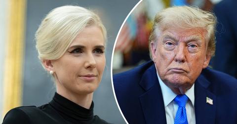 Natalie Harp and Donald Trump