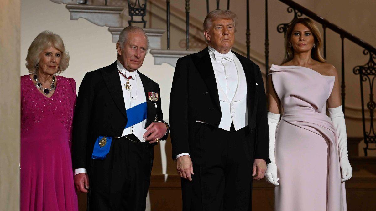 Photo of The Trumps welcomed King Charles and Queen Camilla to America earlier this week.