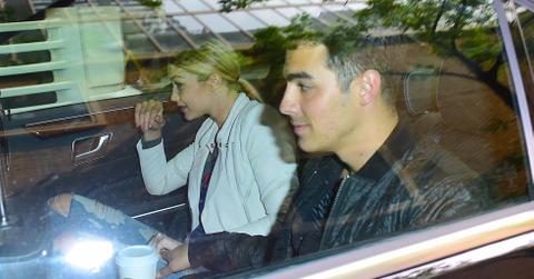 EXCLUSIVE: Joe Jonas and Gigi Hadid hold hands while driving in NYC