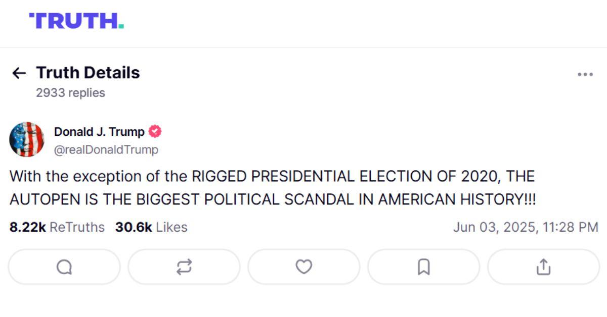 donald trump joe biden autopen biggest political scandal history
