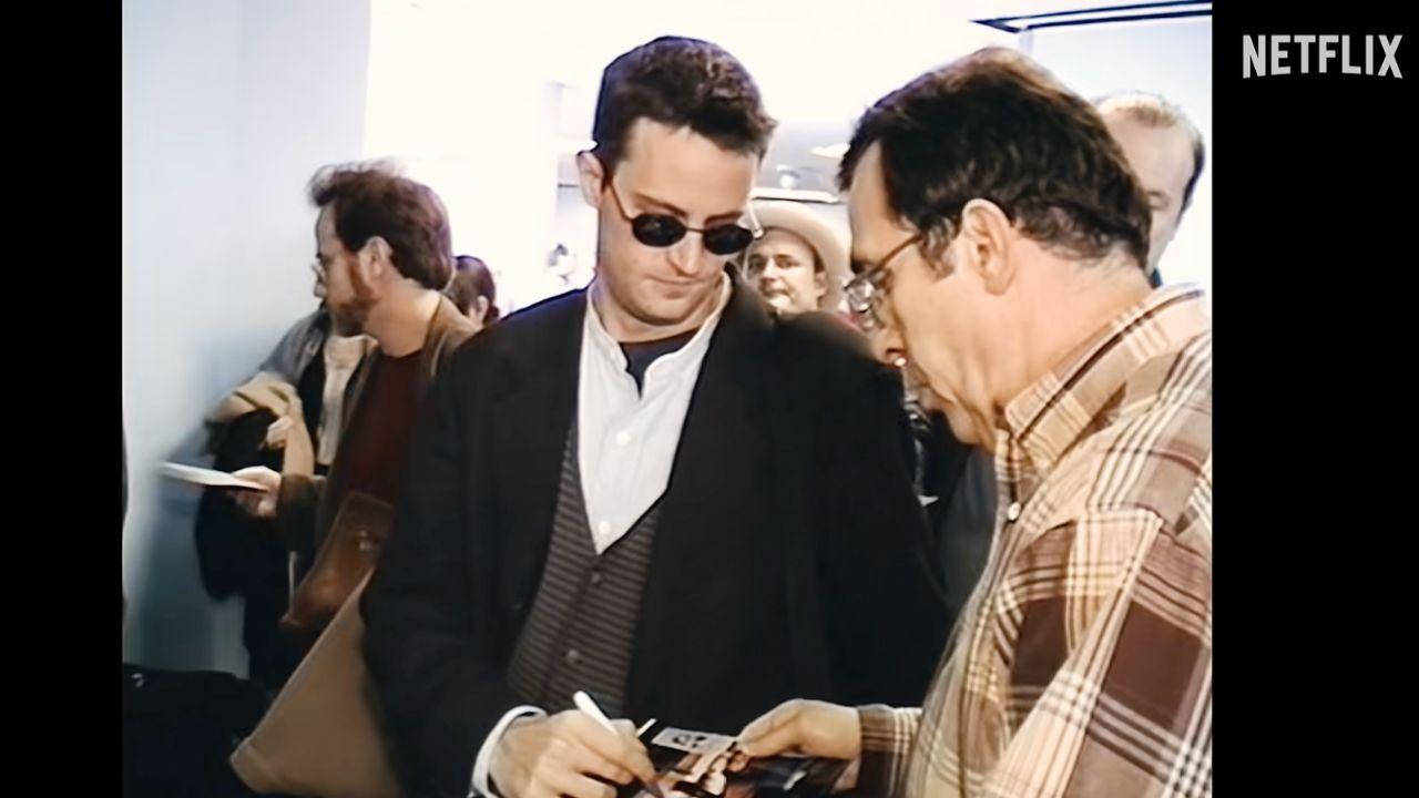Photo of Matthew Perry died in 2023.