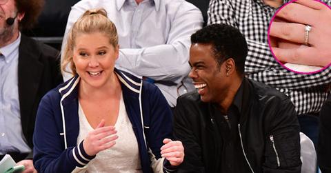 amy schumer engagement ring wedding pics pp