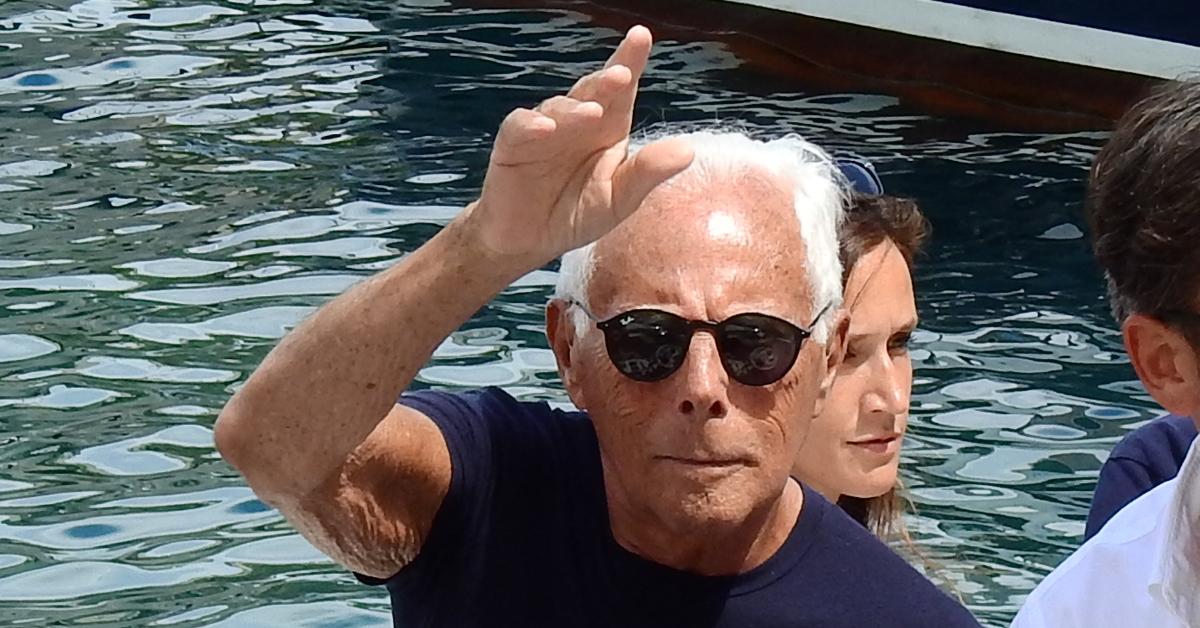 Image of Giorgio Armani never had any children.