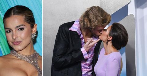Split of Addison Rae; Yung Gravy and Sheri Easterling.