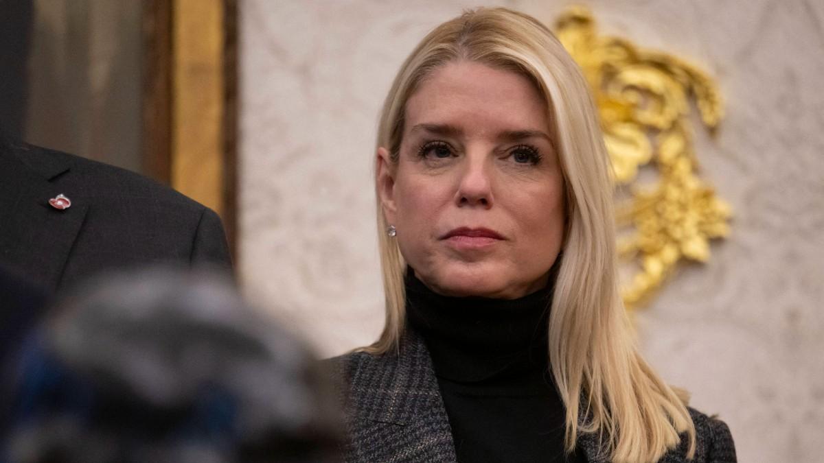 pam bondi moves military housing because threats