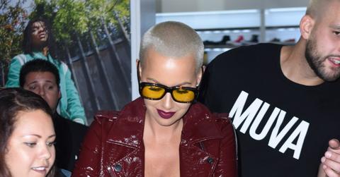 Amber Rose Sexy Instagram - Celebrity Sightings