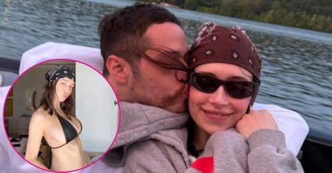 Photo of Pete Davidson and Elsie Hewitt