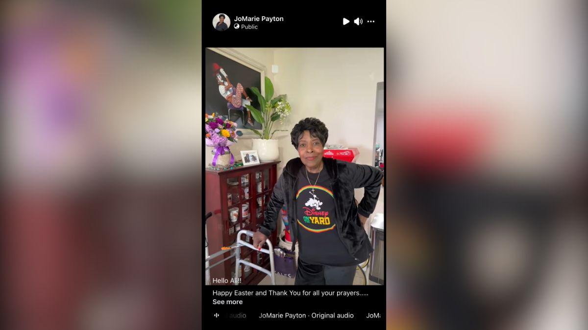 Image of The actress revealed she struggled to walk and speak.