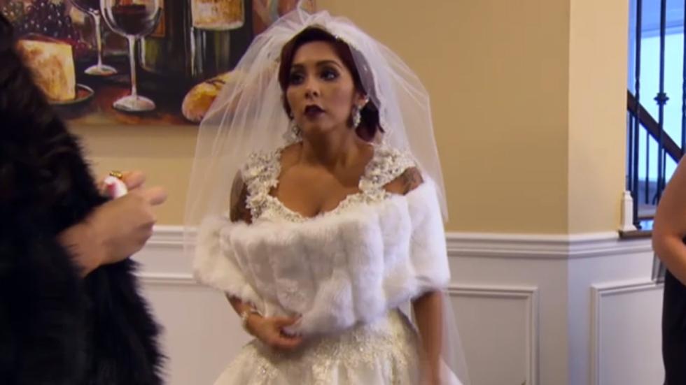 Snooki and JWoww Freak Out While Trying On Wedding Dresses. Get