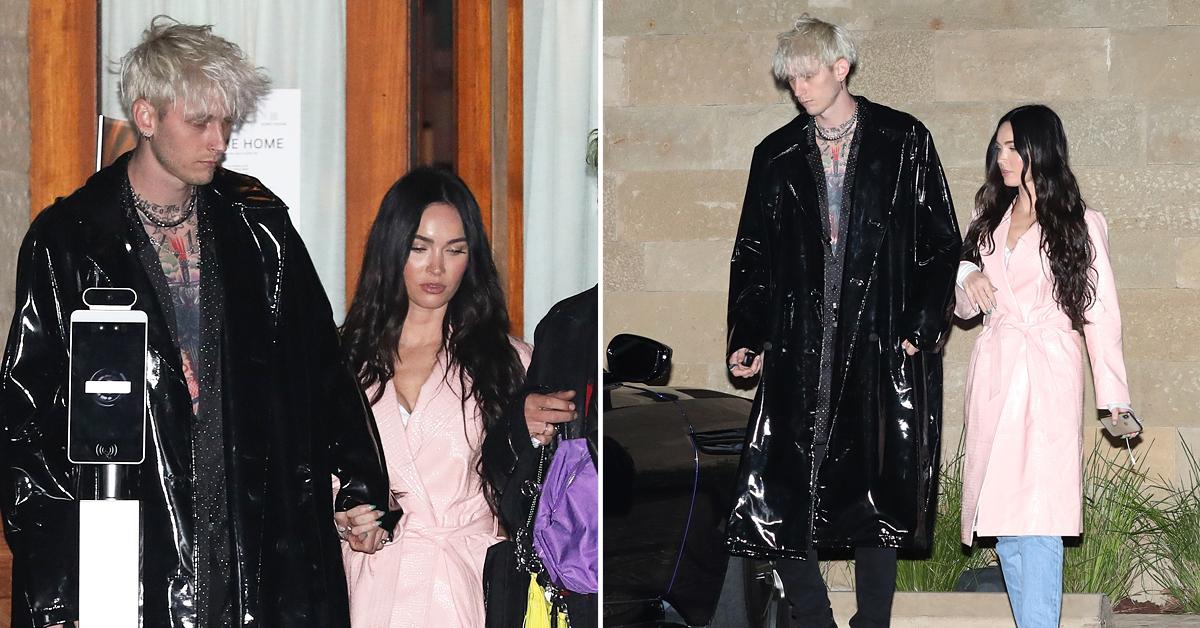 megan fox and machine gun kelly do a double date with avril lavigne and mod sun ok