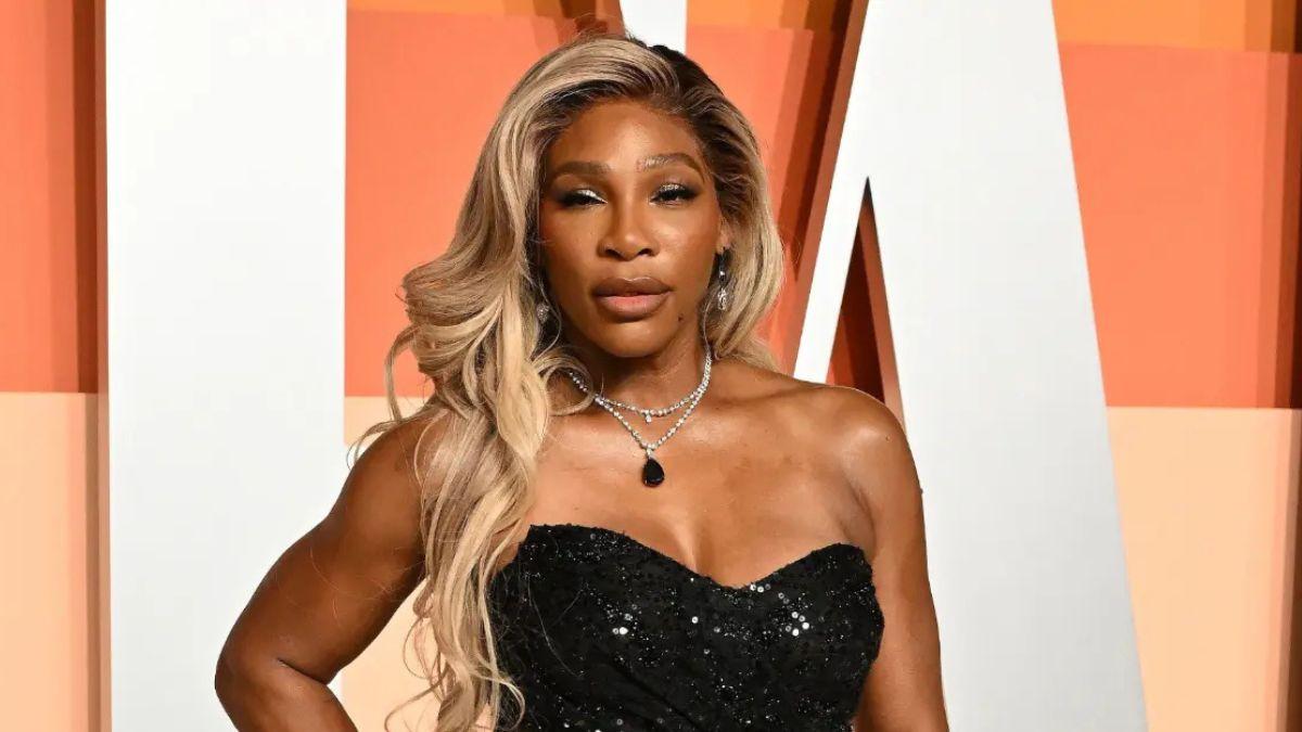 Photo of Serena Williams and Alexis Ohanian married in 2017. 