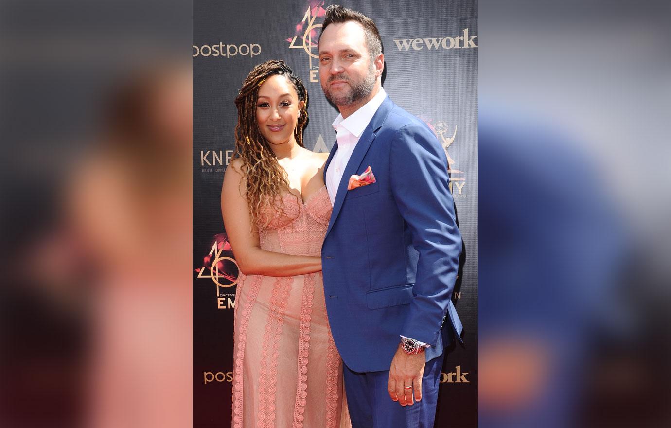 Tamera Mowry and Adam Housely At The 46th Daytime Emmy Awards