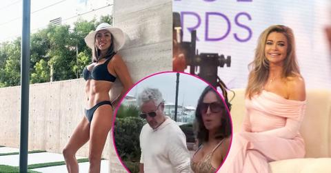 Composite Photos of Kelly Dodd, Rick Leventhal and Denise Richards