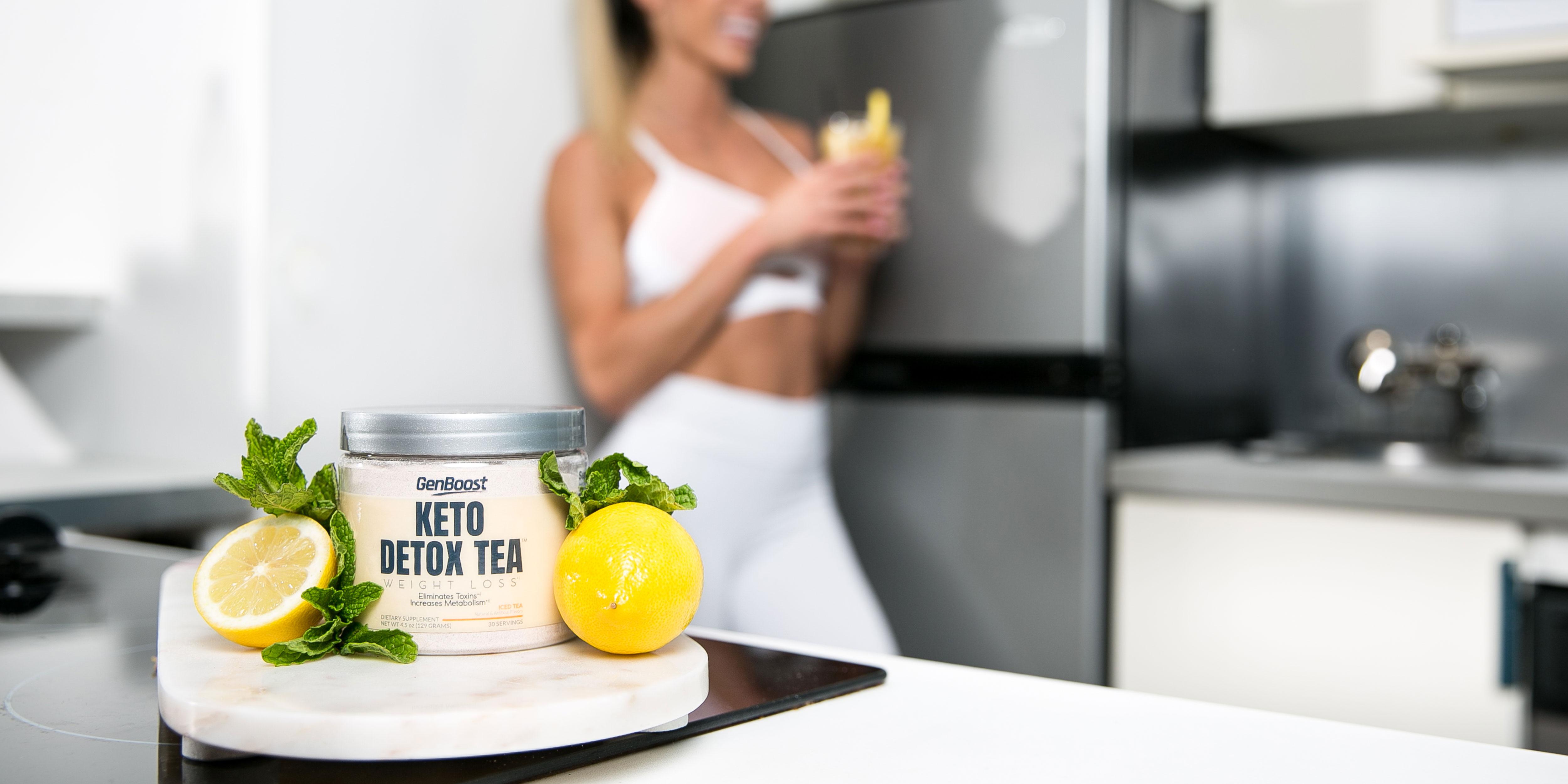 Genboost keto detox tea new year