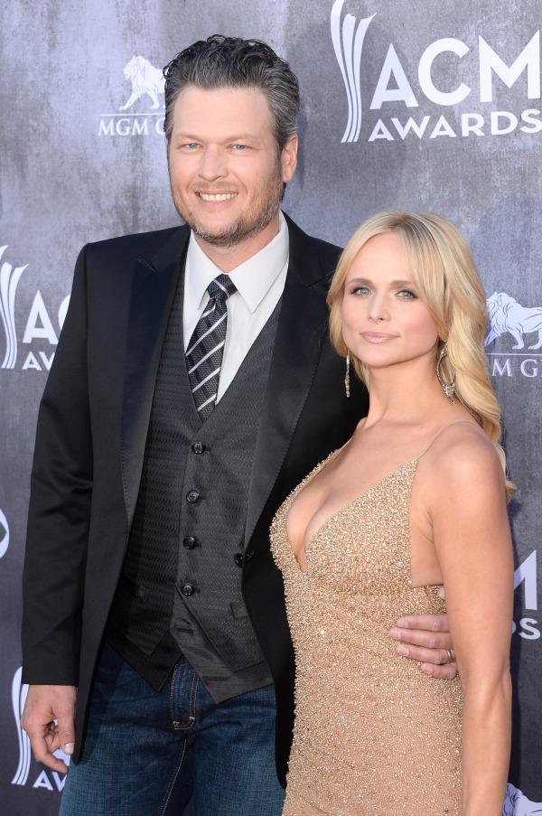 Blake Shelton and Miranda Lambert