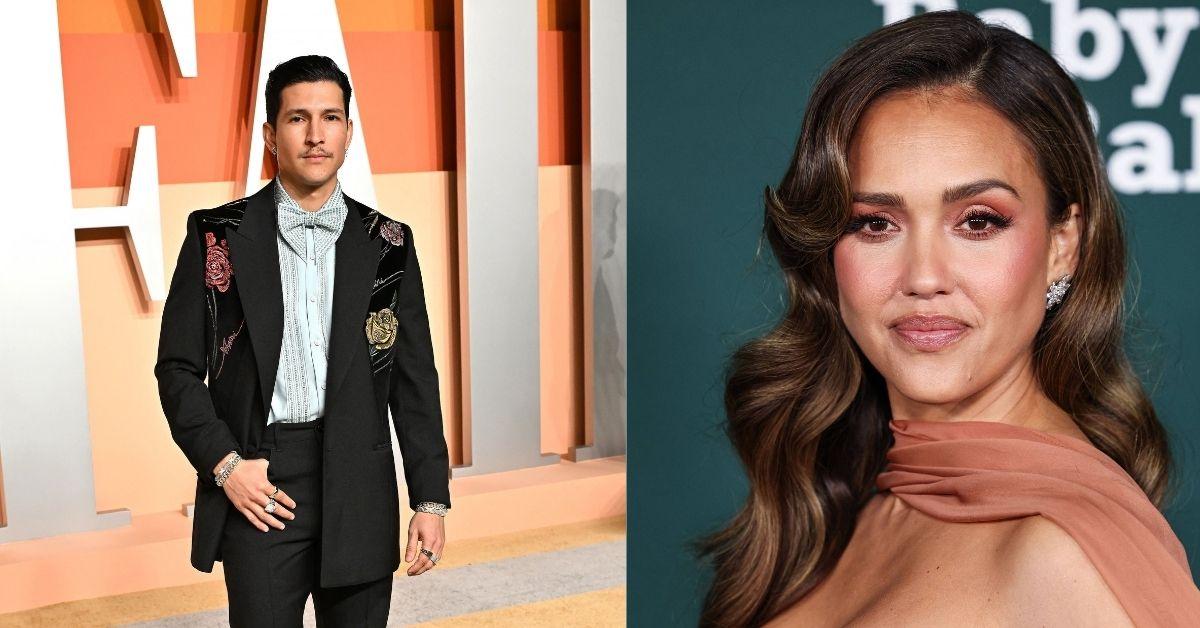 Composite Photos of Jessica Alba and Danny Ramirez
