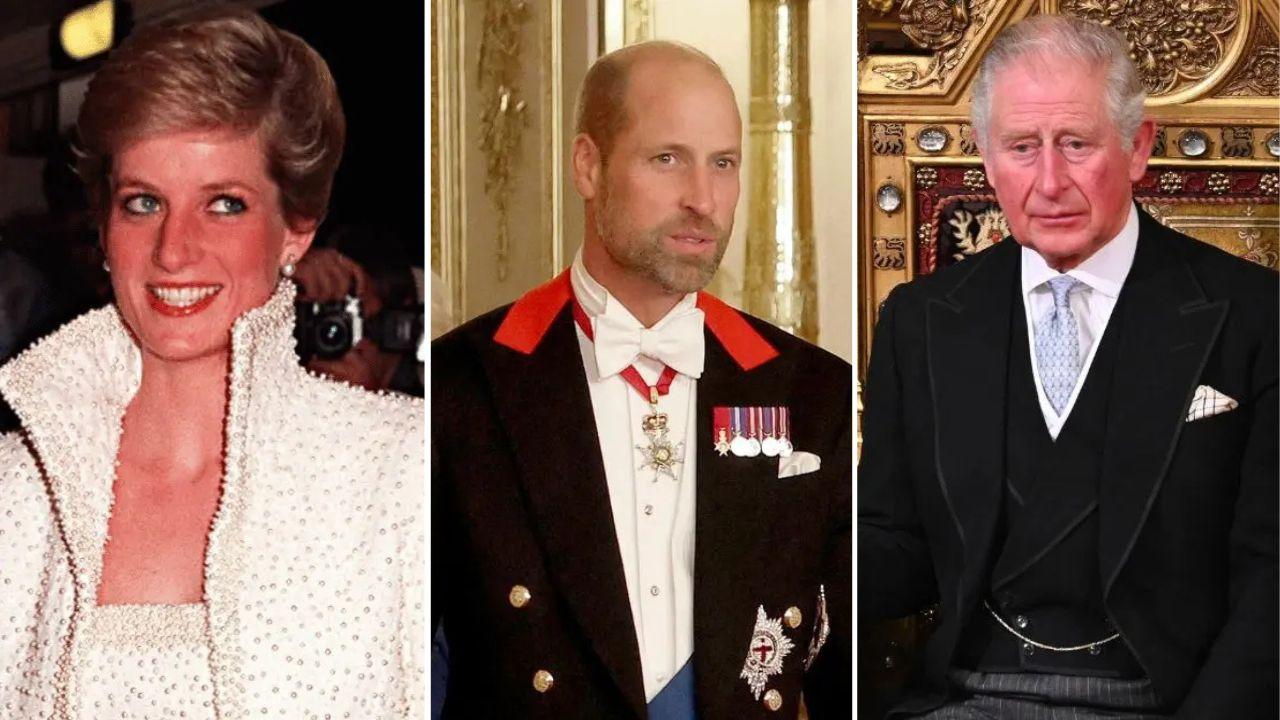 image of Diana, William, Charles 