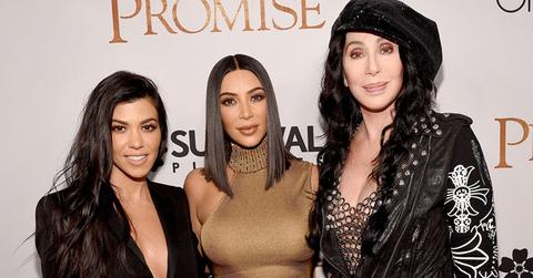 Cher Kim Kourtney Kardashian Promise Film Photos Long