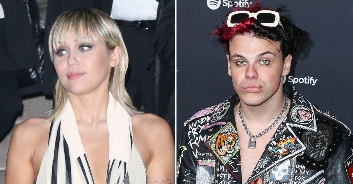 Miley Cyrus Appears To Break Sobriety While Cozying Up To Yungblud At .  Bar: Report