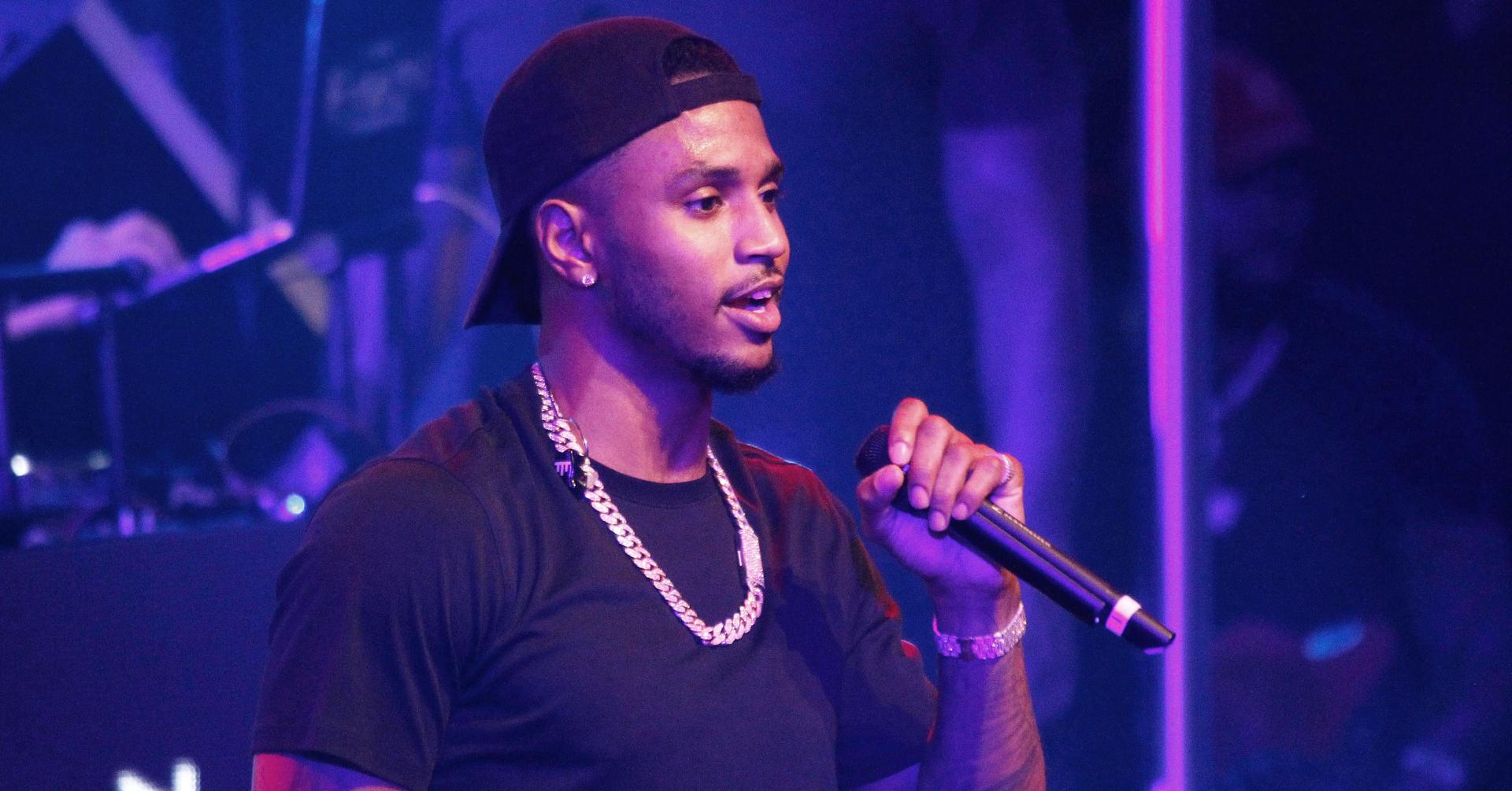 trey songz maskless las vegas party nfl championship arrest