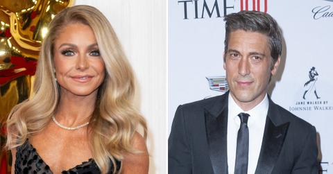 Photo of Kelly Ripa; picture of David Muir.
