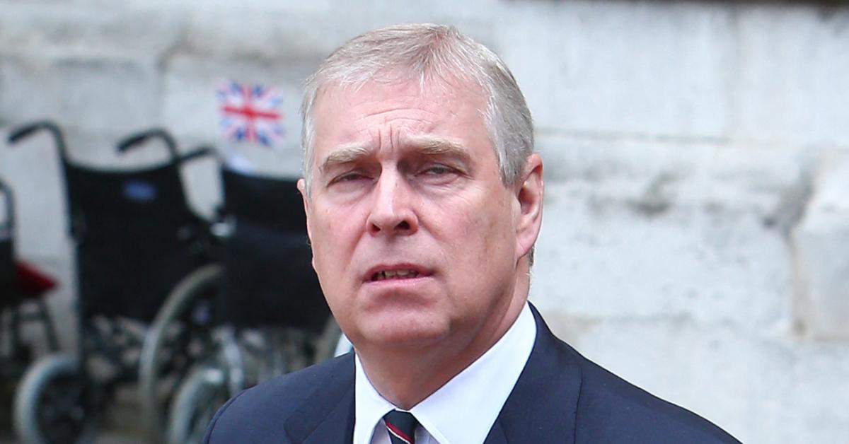 Photo of Prince Andrew.