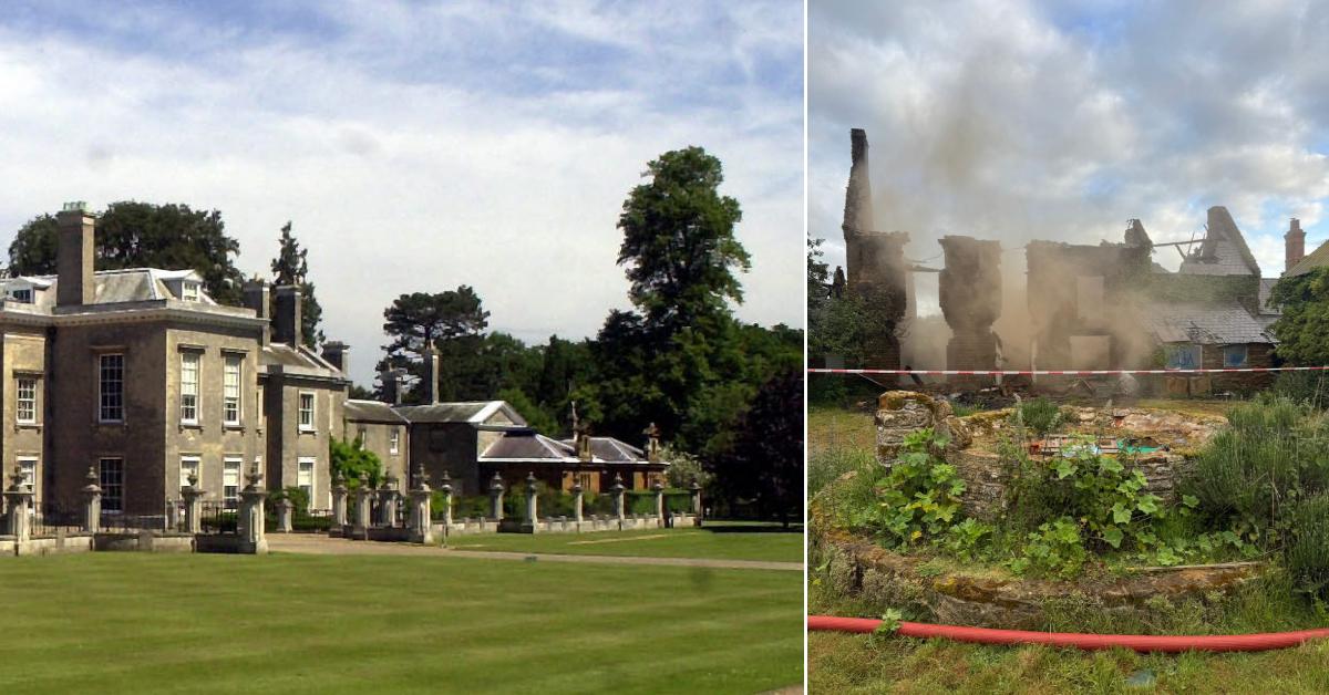 princess diana home arsonists fire charles spencer estate