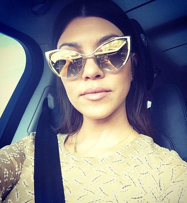 Kourtney kardashian sunglasses