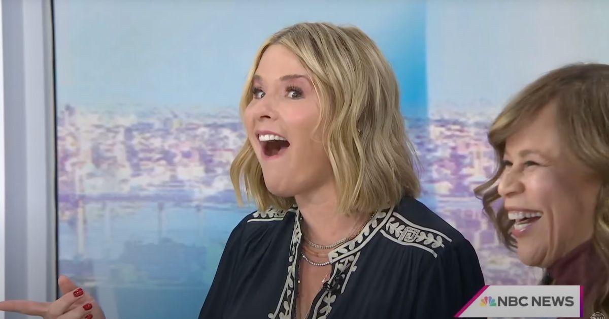 Image of Jenna Bush Hager joked about her husband giving her a backhanded compliment.