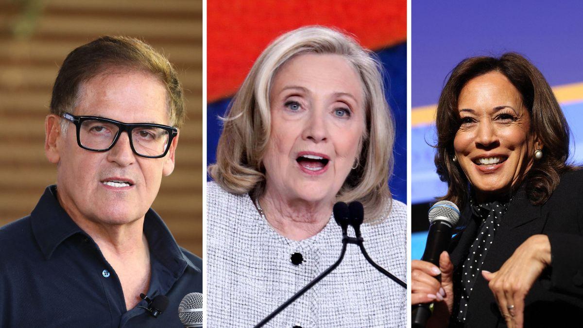 Mark Cuban,Hillary Clinton,Kamala Harris