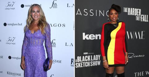 Composite photo of Sarah Jessica Parker and Jennifer Hudson