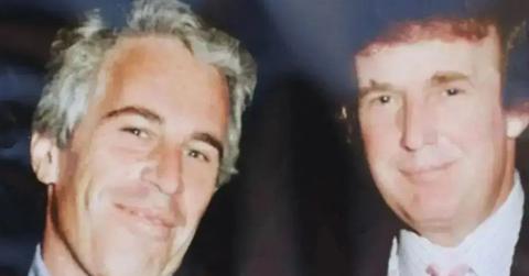 Photo of Jeffrey Epstein and Donald Trump