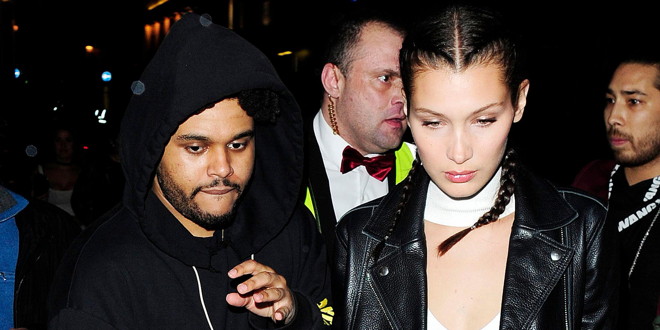 Bella Hadid and The Weeknd end their night out at Cirque le Soir