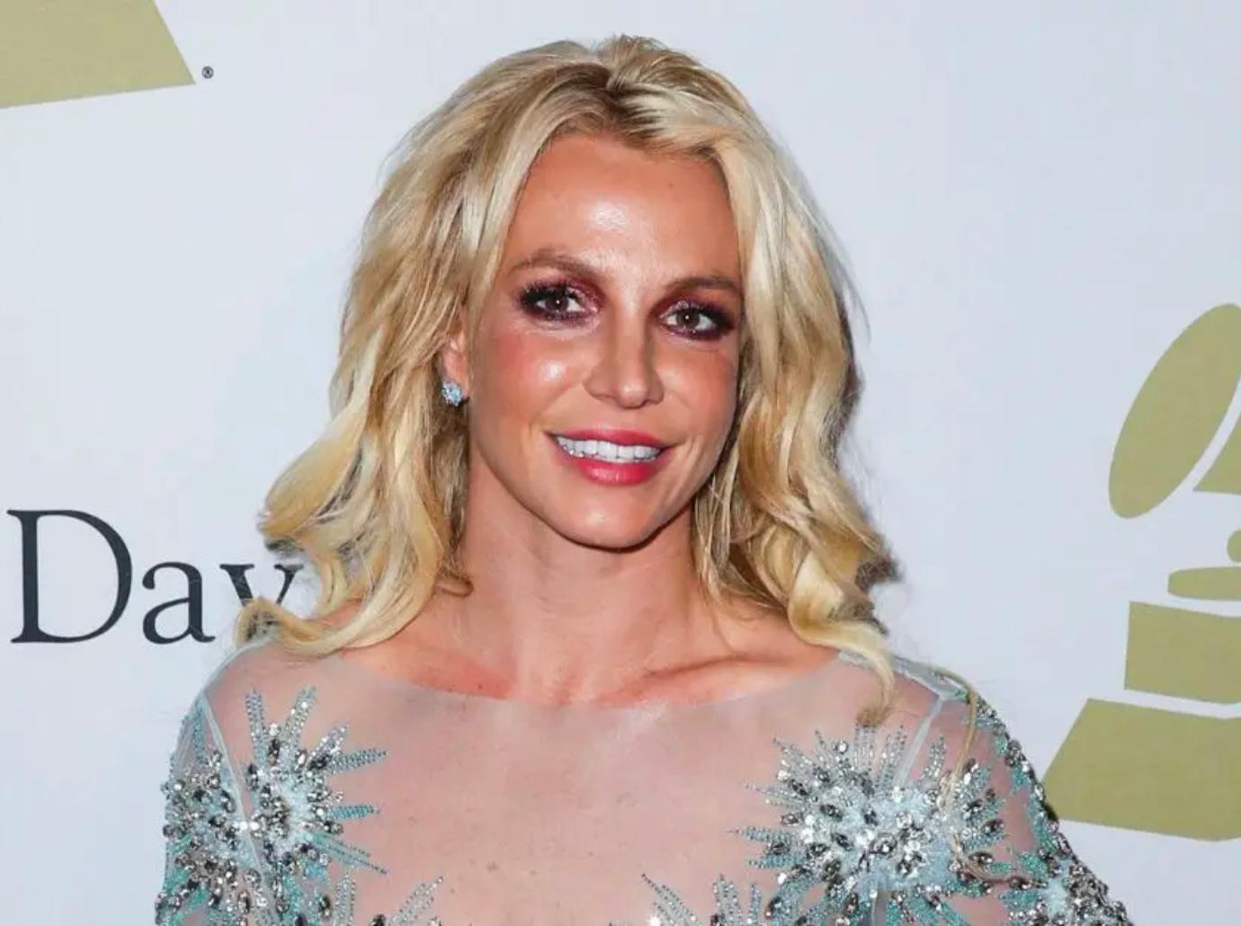 Britney Spears may need to do some laundry after she steps out in a pair of  stained black jeans