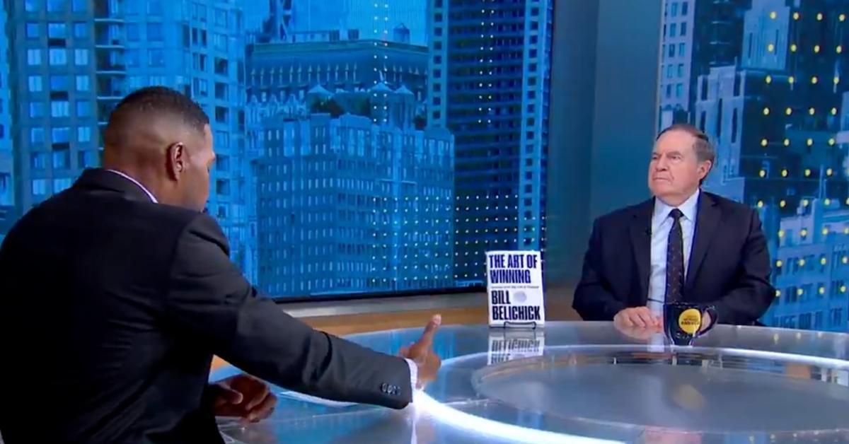 bill belichick michael strahan relationship jordon hudson gma interview