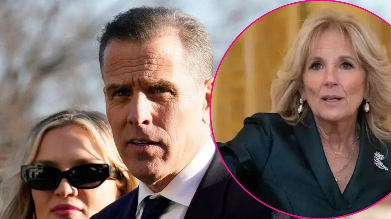 image of Hunter and Jill biden