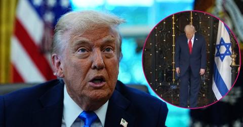 donald trump descends small steps video