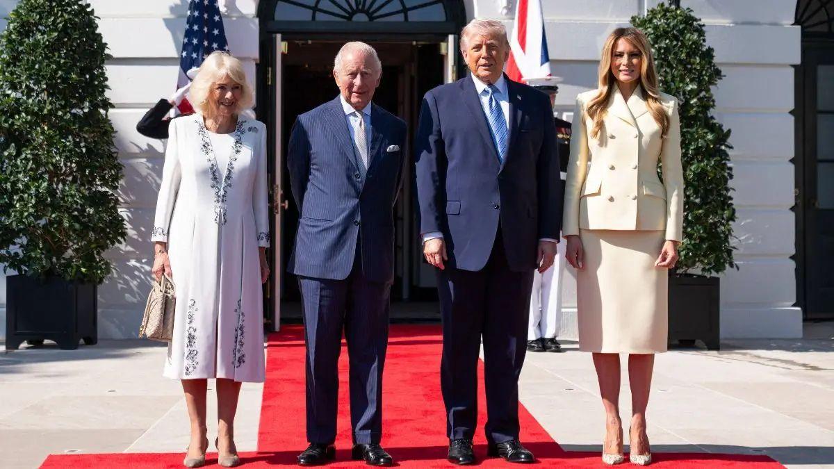 Photo of The president revealed his late mom 'loved' the royal family.