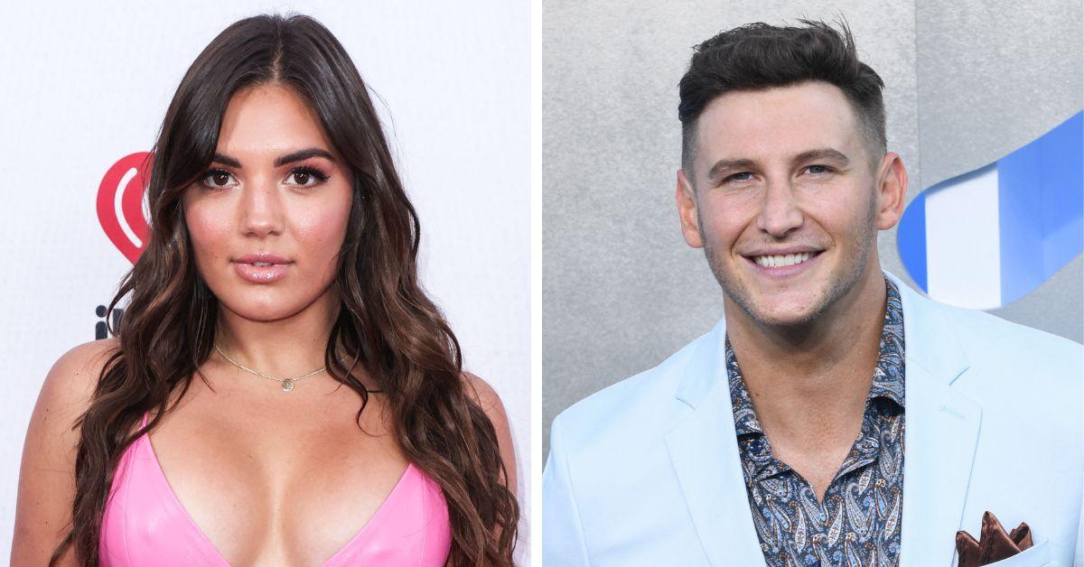 split photo of Giannina Gibelli & Blake Horstmann