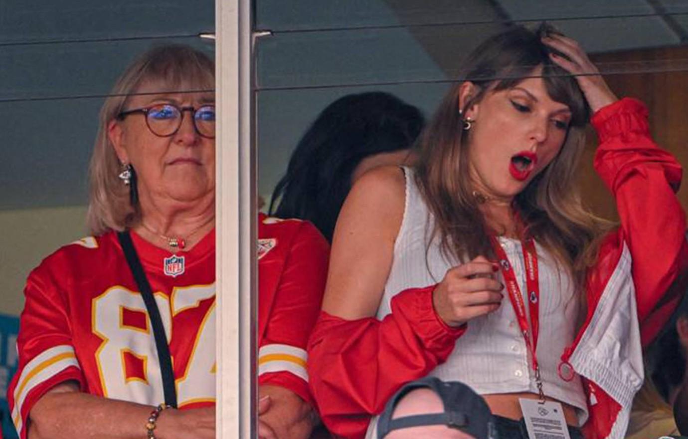 Travis Kelce's Mom Donna Weighs on Taylor Swift's 'Seemingly Ranch' Moment