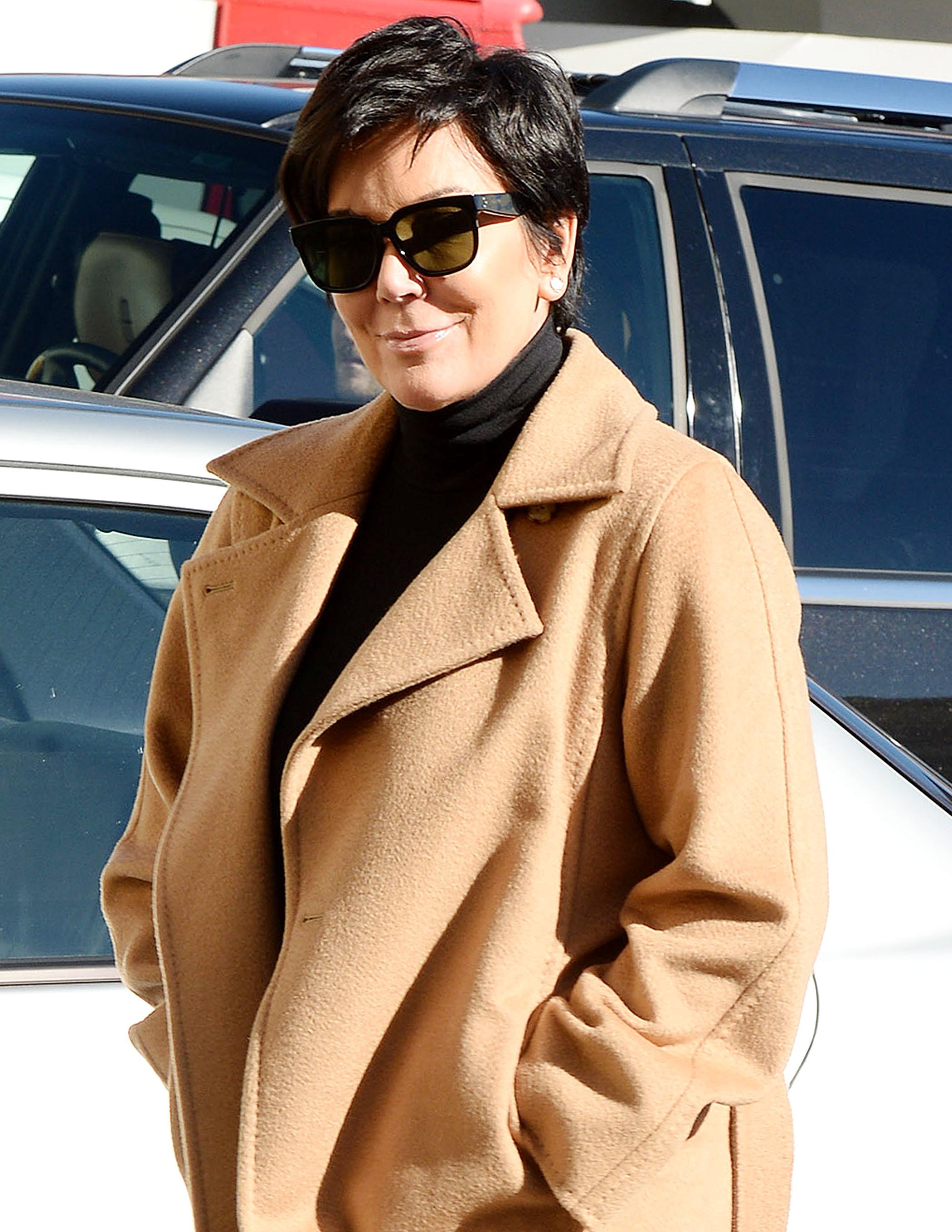 Kris Jenner visits the doctor&#8217;s office in Beverly Hills **NO DAILY MAIL SALES**